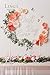 Ling's Moment Paper Flower Decorations(14''-6'' Assorted), Handcrafted 3D Large Crepe Paper Dahlia Rose Peony Set of 7 for Wall Nursery Wedding Backrop Bridal Shower Centerpiece Monogram(Coral Ombre)