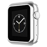 HOCO TPU Protective Case for Apple Watch iWatch Series 2 Plating Cover Shell Bumper Case Protector (Silver-38mm)