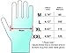 Adenna DLG675 Dark Light 9 mil Nitrile Powder Free Exam Gloves (Black, Medium) Box of 100