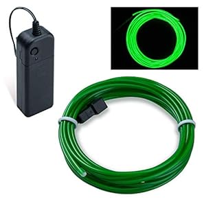 COVVY Waterdicht flexibel 3 m 9 FT neon verlichting lichtslang lichtsnoer EL kabel draad met 3 modi voor disco party…