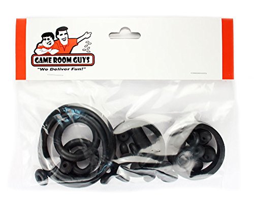 Game Room Guys Stern Metallica Pinball Black Rubber Ring Kit