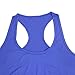 Semath Women's Super Soft Camisole Casual Boyfriend Crush Tank Top, 4 Pack/Gray/Blue/Black/Royal Blue, Large