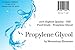 Propylene Glycol 100% Pure - 1 Quart (32 oz) USP Food Grade Made in The USA