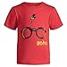 Harry Potter Toddler Boys 3 Pack Pullover T-Shirts Blue/Grey/Red 2T