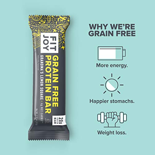 FitJoy Protein bar, Gluten Free, Grain Free, Low Sugar, High Protein