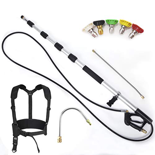 LOVHO Pressure Washers Telescoping Extension Wand Commercial Grade 4000