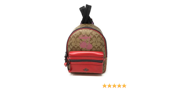 coach cherry backpack