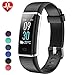 Willful Fitness Tracker, Fitness Watch Activity Tracker with Heart Rate Monitor Watch, IP68 Waterproof Sleep Monitor Step Counter 14 Sport Modes,Pedometer for Women Men Kids (Color Screen,2018 Ver)