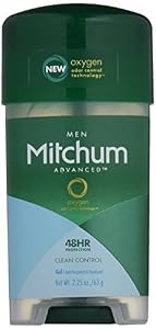 Image of Mitchum Men Clear Gel Clean Control, 2.25 oz
