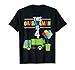 This Garbageman is 4 4th Birthday Garbage Truck T-Shirt Boys