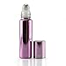 Roller Ball Bottles in Metallic Finish (8 pack), 10ml Multi-Color Glass Roll On Bottles for Perfume, Essential Oils, Lip Balm, & More