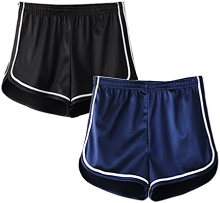 COCOPLAZA Women Shorts, Summer Sexy Sports Short High Waist Shorts Casual Beach Pants Yoga Shorts