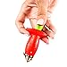 Strawberry Huller Stem Remover, Easy-Release Strawberry Top Leaf Remover Tool and Stainless Tomato Corer, Tomato stem remover, Best Kitchen Gadget BY Dvcline