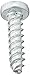 Small Parts 0206LPP Steel Thread Rolling Screw for Plastic, Zinc Plated, Pan Head, Phillips Drive, #2-28 Thread Size, 3/8