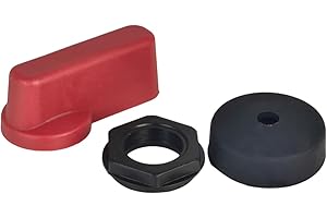 EZROAD Red Switch Handle Lever 207073 Compatible with Miller Bobcat 250 D NT Legend 302 Trailblazer 325 275 Welder Ignition Switch MIL207073 for Ignition Switch 176606 217680 207110 Dust Grommet Nut