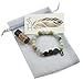 Saint H Amazonite Lava Stone Diffuser Bracelet Includes Essential Oil Sample-Small