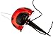 Smart Solar 3656MRM4 Ladybug Solar Red Light Set, 4-Pack, Powered by a Separate Solar Panel Allowing Lights to be Placed in Shady Areas