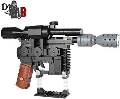 Demonhunter Bricks Star Wars Custom Han Solo DL-44 Heavy Blaster Pistol made using LEGO parts