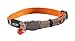 Rogz Reflective Cat Collar with Breakaway Clip and Removable Bell, Fully Adjustable to fit Most Breeds, Orange Bird Design