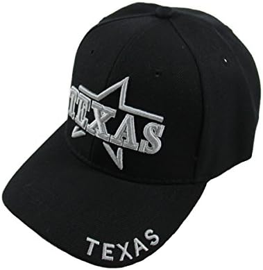 Lone Star Texas Baseball Cap (Black)