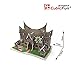 W3145h Cubicfun Cubic FUN 3d Puzzle Model 30pcs Indonesia Jiaditional Residence