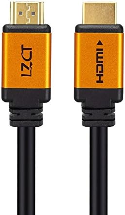 4K HDMI 2.0 Cable 35 ft LZCT HDMI Cord V2.0, Ultra High Speed 18Gbps with Ethernet and Audio Return Channel Support 3D UHD 2160P HD 1080P