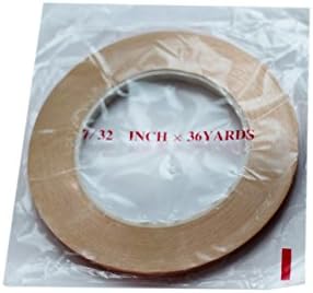 Copper Foil Tape with Conductive Adhesive 7/32inch X 36yards - Stained Glass, Soldering, Electrical Repairs, Grounding, EMI Shielding - Extra Long Value Pack at A Great Price