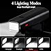 BurningSun USB Bike Light Bike Headlight Runtime 8+ Hours 400 Lumen Super Bright Bicycle Front Light Waterproof 4 Mode USB Rechargeable Cycling Riding Lamp LED Flashlight Fits All Bicycles, Road, MTB