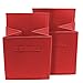 Sorbus Foldable Storage Cube Basket Bin (2 Pack, Red)