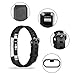 ZEROFIRE Bands Compatible with Fitbit Alta HR and Fitbit Alta (4 Pack), Replacement Sport Wristbands with Secure Metal Buckle for Fitbit Alta/Fitbit Alta HR/Fitbit Ace, Small Large