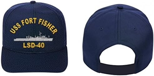 USS FORT FISHER LSD-40 Direct Embroidered Ship Cap..New
