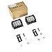 LED Light Bar, Northpole Light 2x 18W CREE Flood LED Pods LED Work Lights Driving Fog Lights for Off Road, Truck, Car, ATV, SUV, Jeep