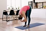 ComFy Mat Yoga Mat Non Slip 183x61x6mm Navy Blue with Carry Bag view 3