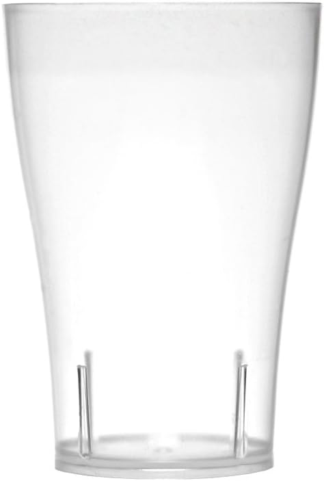 SelfEco Compostable Beer Taster Cups, Clear PLA, 6 oz, 60 Count