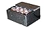 Flip-Box Mini ICELESS Insulation Box Grey - Fits 12 Cans, Collapsible, Lightweight, Portable – Great for a Lunch Box, Parties, Picnics, Camping, Beach, Tailgating, Fishing, Hunting, Boating and More!