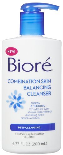 biore combination skin balancing cleanser