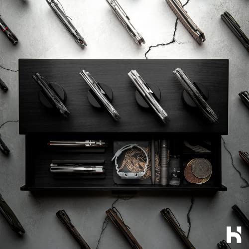 Pocket Knife Display Case EDC Case Pocket Knife Storage Case and