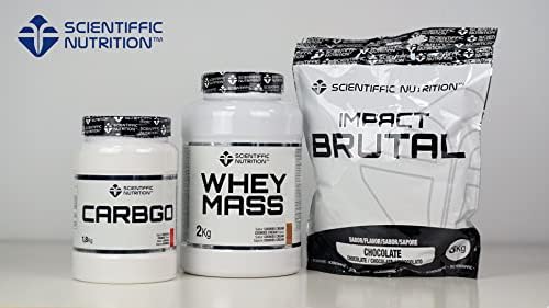 Scientiffic Nutrition - Brutal Impact, Ganador de Peso y Masa Muscular, Mass Gainer con Carbohidratos, Proteina de Suero y Aminoácidos como la Creatina - 3Kg, Sabor Yogurt Limón. — foto 6 de 6