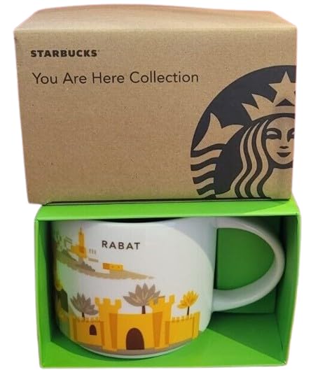 STARBUCKS - Rabat (Morocco) You Are Here Collection, 14 oz Coffee Mug