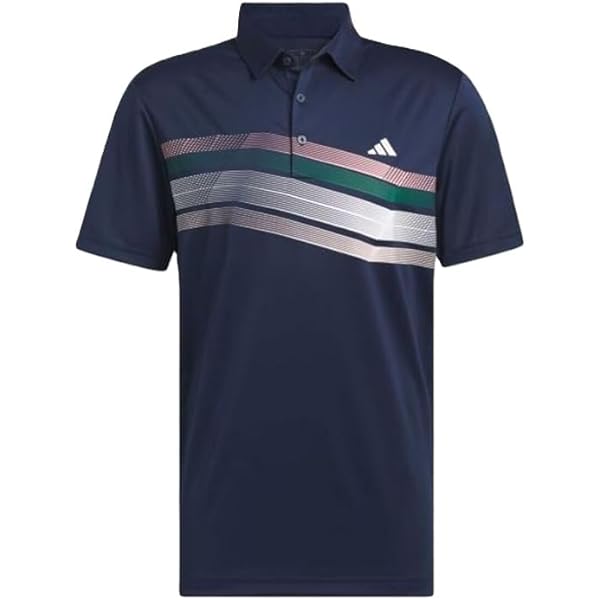 Adidas Mens Tech Polo White/Black Size XXL at Amazon Men's