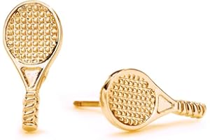 GIMMEDAT Sports Stud Soccer, Volleyball, Softball, Tennis, Basketball, Baseball, Football Earrings Jewelry Women Mom Player Fan Gift