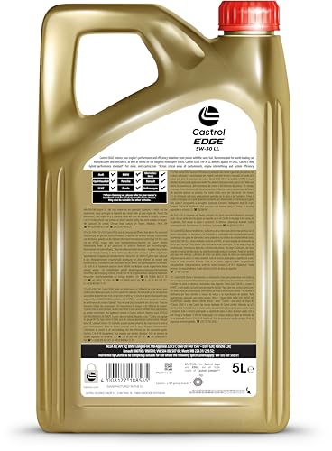Castrol EDGE 5W-30 LL Longlife Motoröl, 5L 4