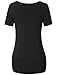 Jazzco O-Neck Short Sleeve T Shirt For Leggings For Women