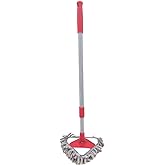 Xifando Mini Housekeeping Cleaning Microfiber Chenille Extension-Type Mop, Little Helper's Dust Mop,Toddler Pretend Playing Cleaning Mop