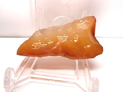 Rock Tumbler Gem Refill Kit New Mexico Golden "Luna" Agate Rough 8oz