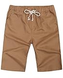 MIEDEON Men's Linen Casual Classic Fit Short