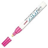 Uni-Paint PX-20 Oil-Based Paint Marker, Medium Point, Pink, 1-Count