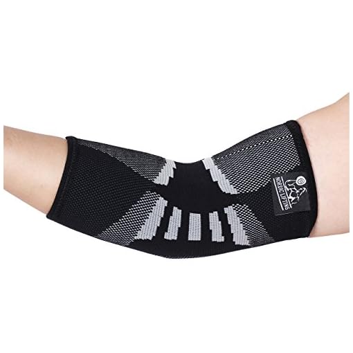 Nordic Lifting Elbow Compression Sleeves (1 Pair) - Support for Tendonitis Prevention & Recovery (Large) - Image 7