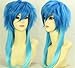 EZ2WORLD Dramatical Murder Dmmd Aoba Long Blue Mix Cosplay Wig