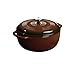 Lodge Color Enameled Cast Iron Dutch Oven, Café Brown, 6-Quart